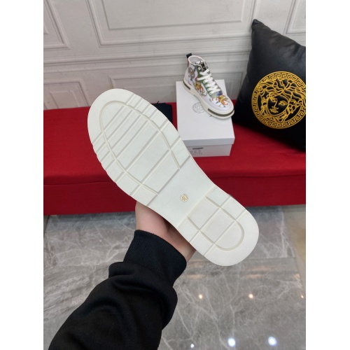 Replica Versace High Top Shoes For Men #944586 $80.00 USD for Wholesale