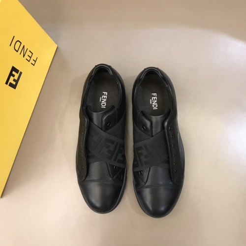 Replica Fendi Casual Shoes For Men #944653 $82.00 USD for Wholesale