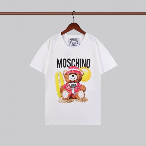 Moschino T-Shirts Short Sleeved For Unisex #944711 $26.00 USD, Wholesale Replica Moschino T-Shirts