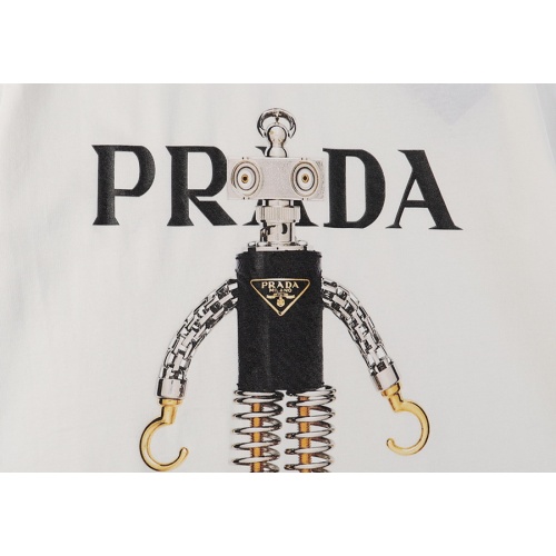 Replica Prada T-Shirts Short Sleeved For Unisex #944741 $28.00 USD for Wholesale