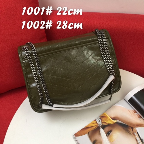 Replica Yves Saint Laurent YSL AAA Messenger Bags In Green For Women #944817 $100.00 USD for Wholesale