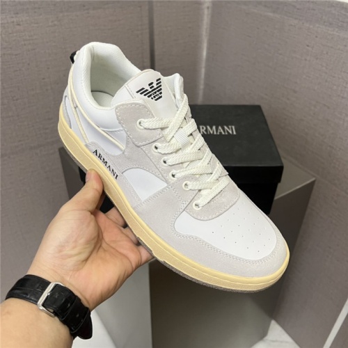 Replica Armani Casual Shoes For Men #944858 $80.00 USD for Wholesale