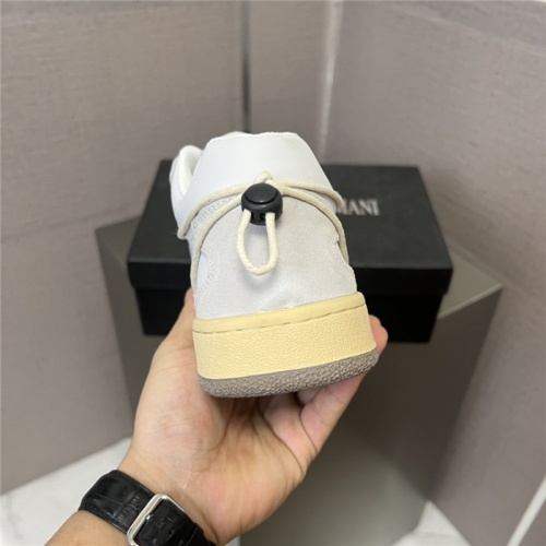 Replica Armani Casual Shoes For Men #944858 $80.00 USD for Wholesale