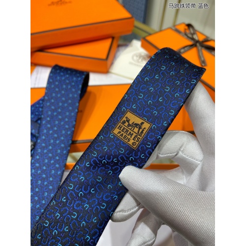 Replica Hermes Necktie For Men #944892 $41.00 USD for Wholesale