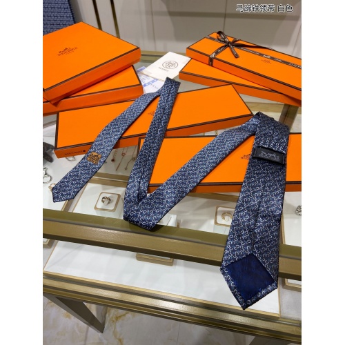 Replica Hermes Necktie For Men #944893 $41.00 USD for Wholesale