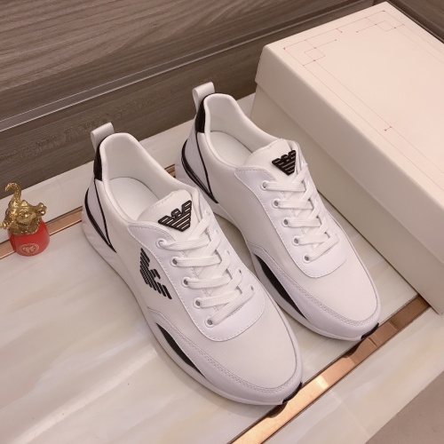 Armani Casual Shoes For Men #945039 $76.00 USD, Wholesale Replica Armani Casual Shoes