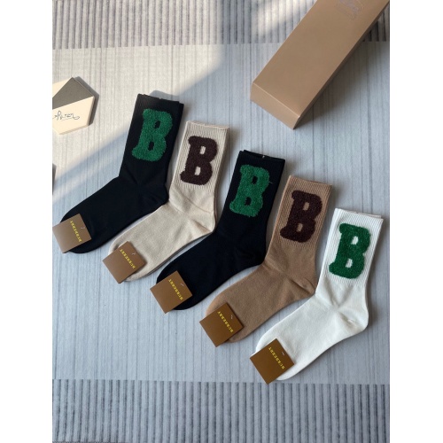 Burberry Socks #945121 $29.00 USD, Wholesale Replica Burberry Socks