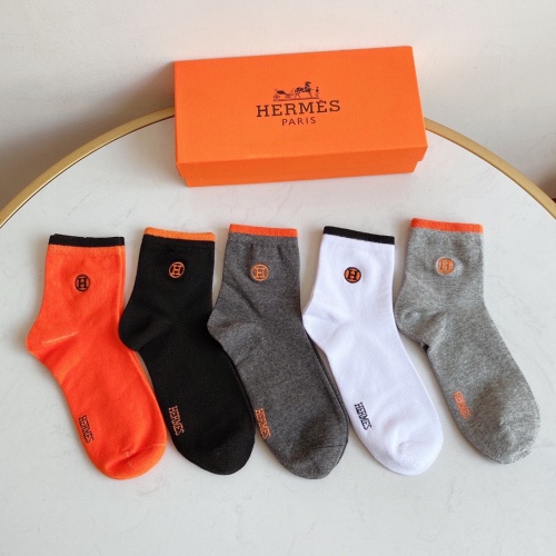 Hermes Socks #945122 $29.00 USD, Wholesale Replica Hermes Socks