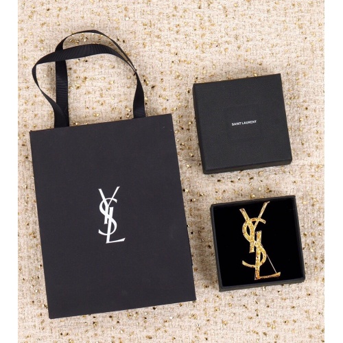 Replica Yves Saint Laurent Brooches For Women #945199 $27.00 USD for Wholesale