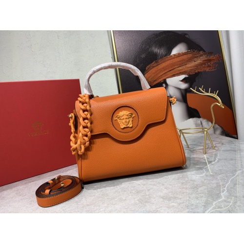 Versace AAA Quality Handbags For Women #945322 $125.00 USD, Wholesale Replica Versace AAA Quality Handbags