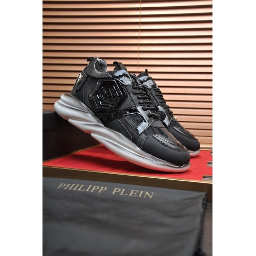 Replica Philipp Plein Shoes For Men #945383 $130.00 USD for Wholesale