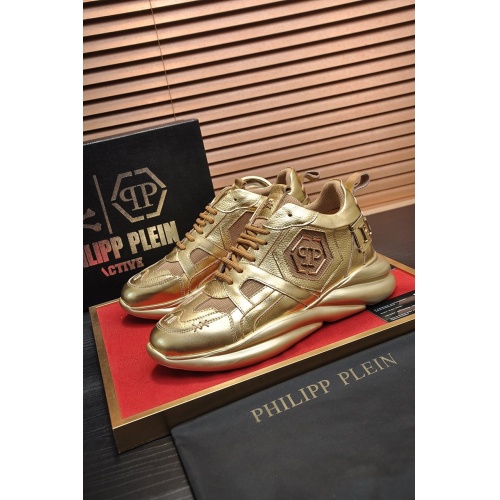 Replica Philipp Plein Shoes For Men #945384 $130.00 USD for Wholesale