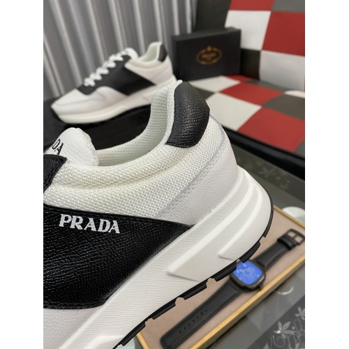 Replica Prada Leather Shoes For Men #945434 $82.00 USD for Wholesale