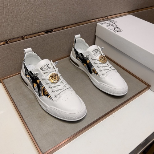 Replica Versace Casual Shoes For Men #945437 $80.00 USD for Wholesale