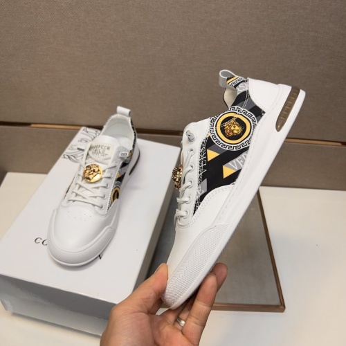 Replica Versace Casual Shoes For Men #945437 $80.00 USD for Wholesale