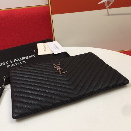 Replica Yves Saint Laurent AAA Quality Wallets For Women #945451 $64.00 USD for Wholesale