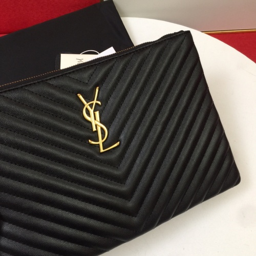 Replica Yves Saint Laurent AAA Quality Wallets For Women #945453 $64.00 USD for Wholesale