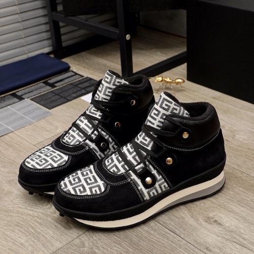 Replica Givenchy High Tops Shoes For Men #945609 $88.00 USD for Wholesale