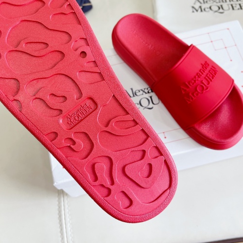 Replica Alexander McQueen Slippers For Women #945656 $48.00 USD for Wholesale