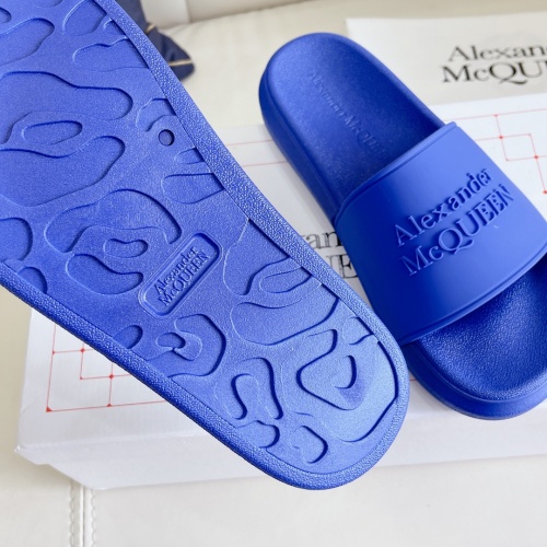 Replica Alexander McQueen Slippers For Men #945659 $48.00 USD for Wholesale