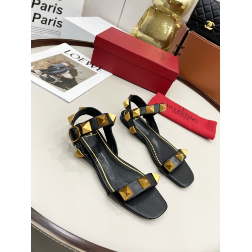 Replica Valentino Sandal For Women #945678 $72.00 USD for Wholesale