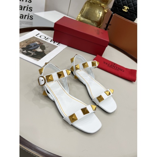 Replica Valentino Sandal For Women #945679 $72.00 USD for Wholesale