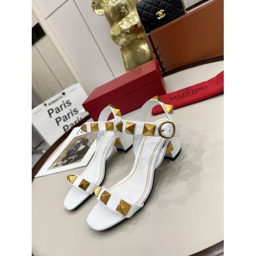 Replica Valentino Sandal For Women #945689 $80.00 USD for Wholesale