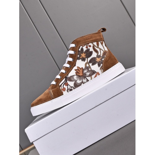 Replica Versace High Tops Shoes For Men #945821 $80.00 USD for Wholesale