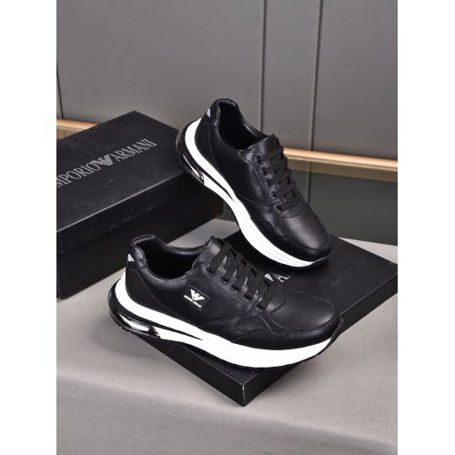 Replica Armani Casual Shoes For Men #945823 $80.00 USD for Wholesale