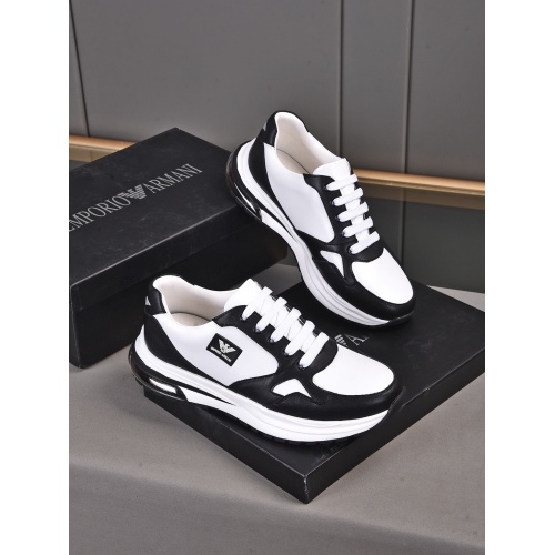 Replica Armani Casual Shoes For Men #945824 $80.00 USD for Wholesale