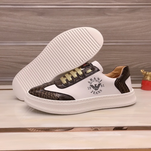 Armani Casual Shoes For Men #945846 $80.00 USD, Wholesale Replica Armani Casual Shoes