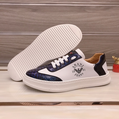 Armani Casual Shoes For Men #945847 $80.00 USD, Wholesale Replica Armani Casual Shoes