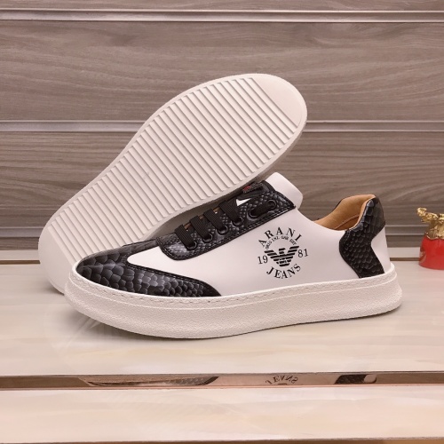 Armani Casual Shoes For Men #945848 $80.00 USD, Wholesale Replica Armani Casual Shoes