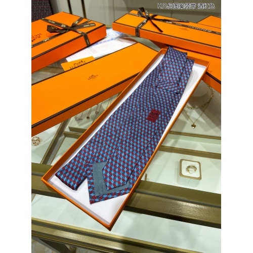 Replica Hermes Necktie For Men #945922 $48.00 USD for Wholesale