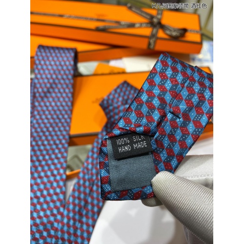 Replica Hermes Necktie For Men #945922 $48.00 USD for Wholesale