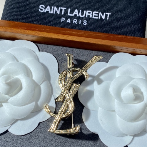 Replica Yves Saint Laurent Brooches For Women #945931 $27.00 USD for Wholesale