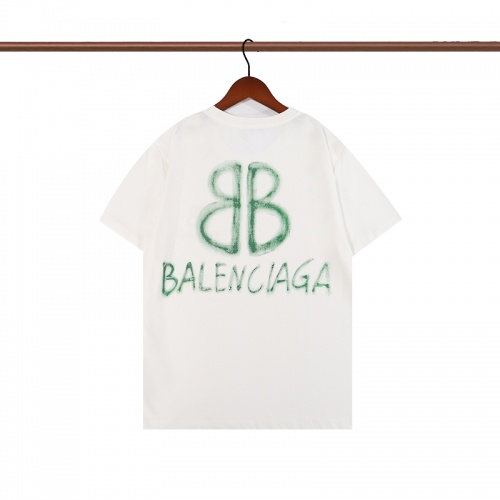 Replica Balenciaga T-Shirts Short Sleeved For Unisex #945951 $32.00 USD for Wholesale