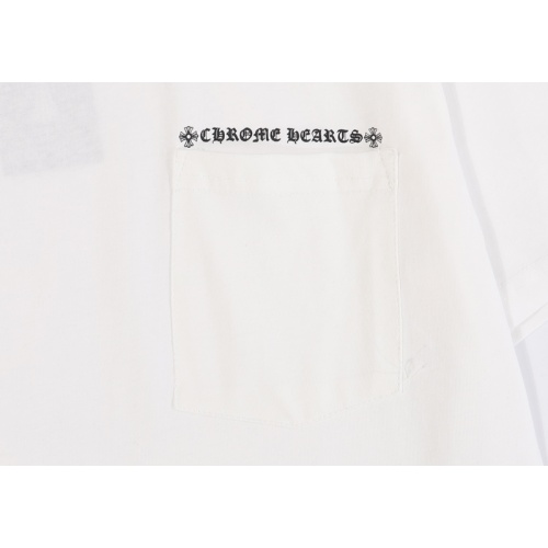 Replica Chrome Hearts T-Shirts Short Sleeved For Men #945978 $32.00 USD for Wholesale