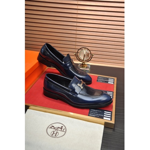 Hermes Leather Shoes For Men #946030 $82.00 USD, Wholesale Replica Hermes Leather Shoes