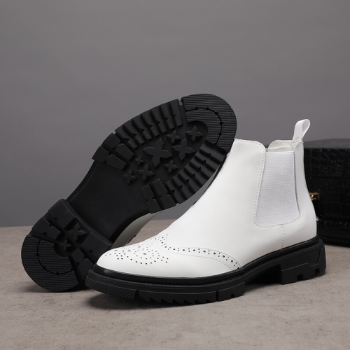 Prada Leather Shoes For Men #946042 $85.00 USD, Wholesale Replica Prada Leather Shoes