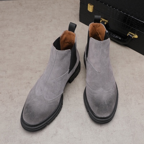 Replica Prada Leather Shoes For Men #946044 $85.00 USD for Wholesale