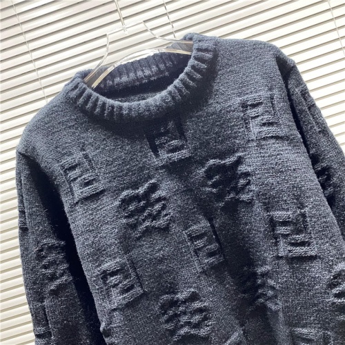 Replica Fendi Sweaters Long Sleeved For Unisex #946049 $48.00 USD for Wholesale