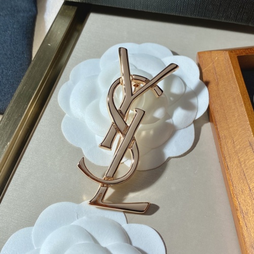 Replica Yves Saint Laurent Brooches For Women #946056 $36.00 USD for Wholesale