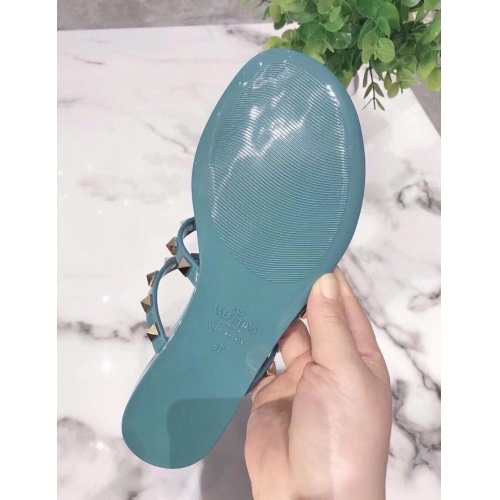 Replica Valentino Slippers For Women #946131 $50.00 USD for Wholesale
