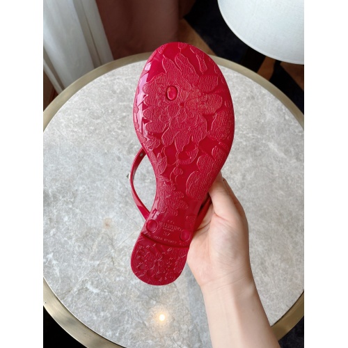 Replica Valentino Slippers For Women #946132 $45.00 USD for Wholesale
