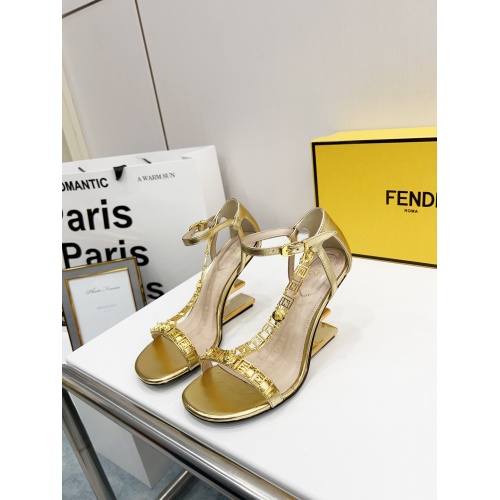 Fendi Sandal For Women #946152 $115.00 USD, Wholesale Replica Fendi Sandal