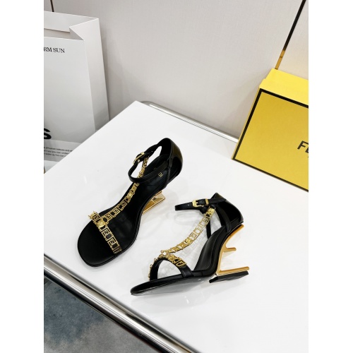 Replica Fendi Sandal For Women #946153 $115.00 USD for Wholesale