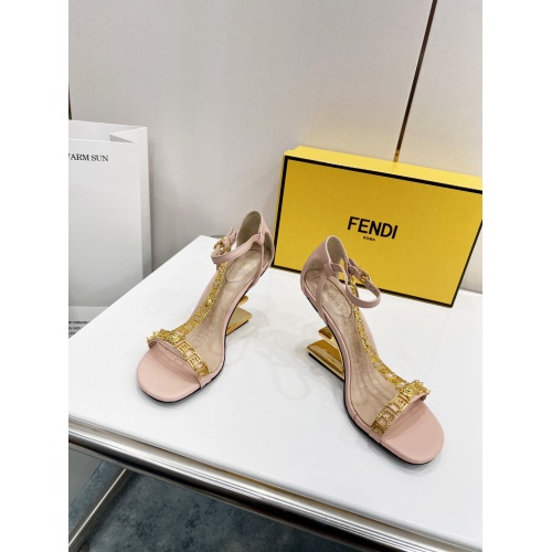 Replica Fendi Sandal For Women #946154 $115.00 USD for Wholesale