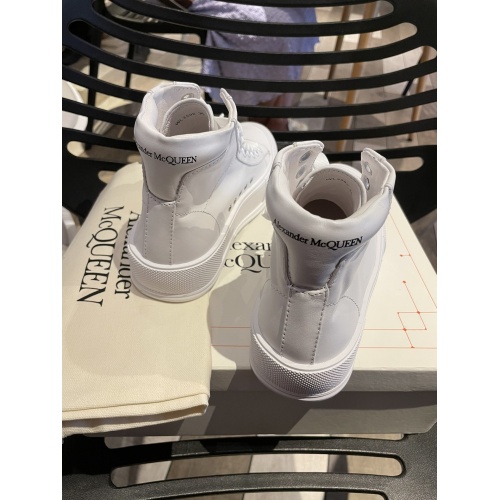 Replica Alexander McQueen High Tops Shoes For Women #946178 $96.00 USD for Wholesale