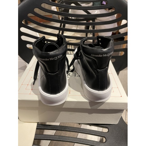 Replica Alexander McQueen High Tops Shoes For Women #946179 $96.00 USD for Wholesale